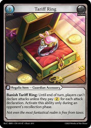 Tariff Ring (011) - Merlin Re Collection Brilliant Vestige