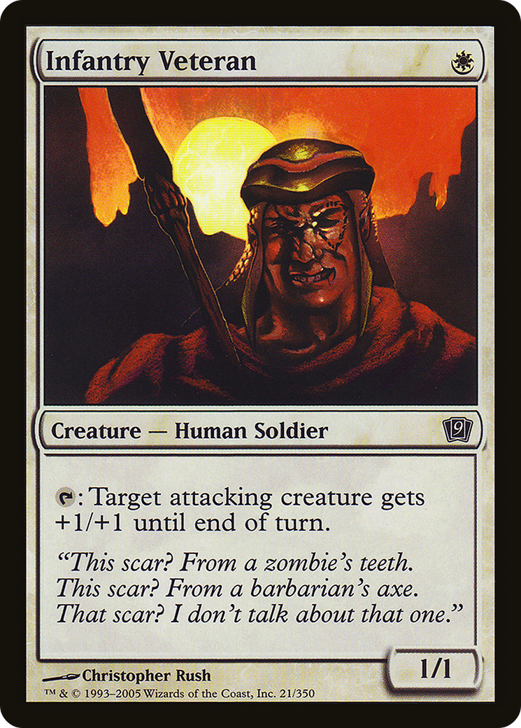 Infantry Veteran (9ED-21★) - 9th Edition