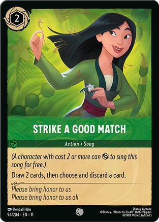 Strike a Good Match (94/204) - Winterspell