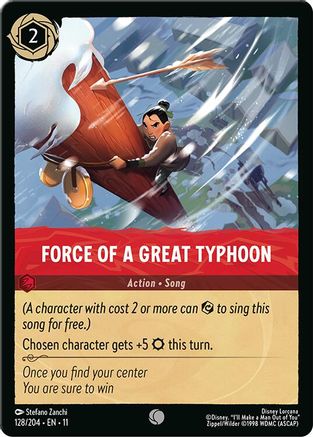 Force of a Great Typhoon (128/204) - Winterspell