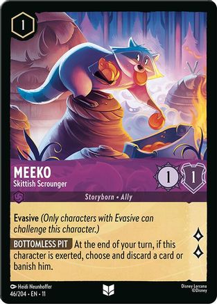 Meeko - Skittish Scrounger (46/204) - Winterspell