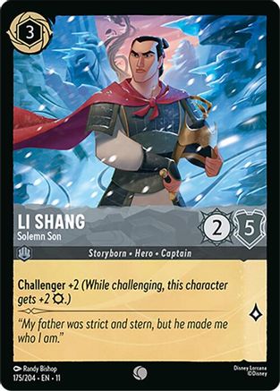 Li Shang - Solemn Son (175/204) - Winterspell