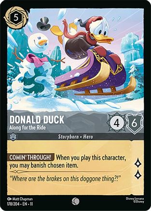 Donald Duck - Along for the Ride (178/204) - Winterspell