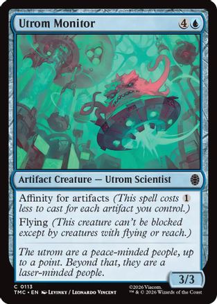 Utrom Monitor (TMC-113) - Commander: Teenage Mutant Ninja Turtles