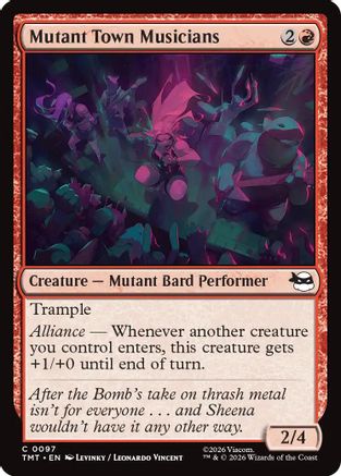 Mutant Town Musicians (TMT-097) - Teenage Mutant Ninja Turtles