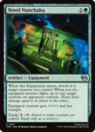 Novel Nunchaku (TMT-127) - Teenage Mutant Ninja Turtles Foil