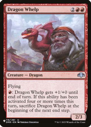 Dragon Whelp (DMR) (LIST-120) - The List Reprints