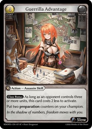 Guerrilla Advantage (071) - Radiant Origins Pantheon