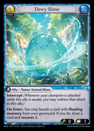 Dewy Slime (212) - Radiant Origins Foil