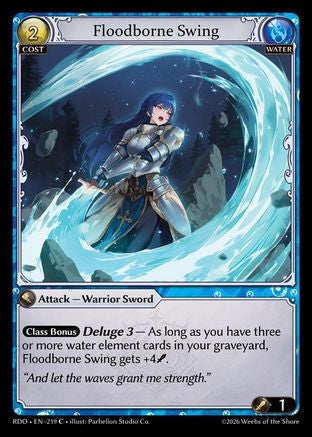 Floodborne Swing (219) - Radiant Origins Foil