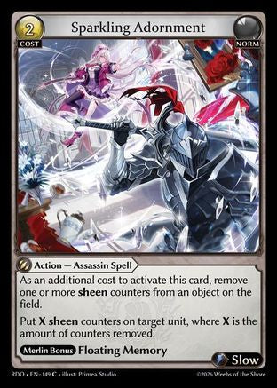 Sparkling Adornment (149) - Radiant Origins Foil