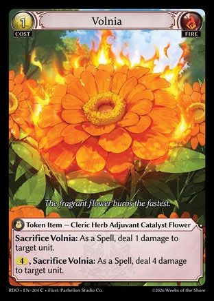 Volnia (Curio Foil) (204) - Radiant Origins Foil