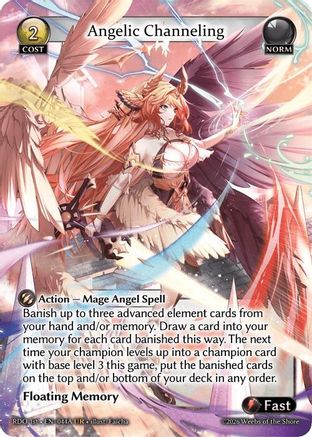 Angelic Channeling (044A) (044A) - Radiant Origins Foil