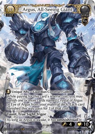 Argus, All-Seeing Giant (47) - Radiant Origins Foil
