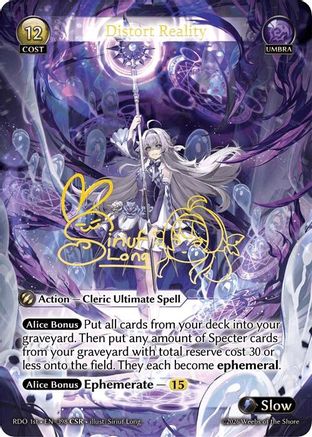 Distort Reality (CSR) (398) - Radiant Origins Foil