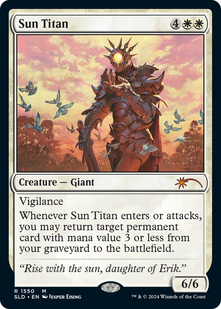 Sun Titan (SLD-1550) - Secret Lair Drop Foil