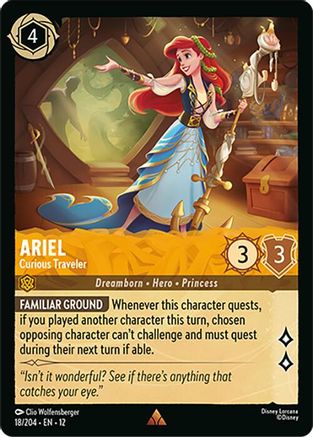Ariel - Curious Traveler (18/204) - Wilds Unknown