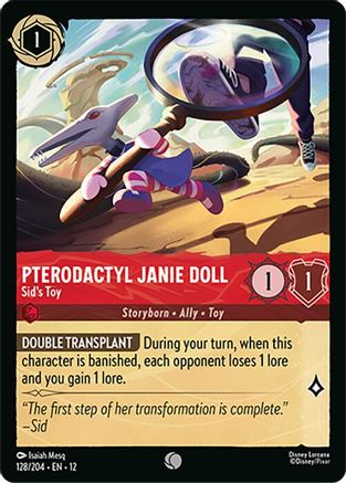 Pterodactyl Janie Doll - Sid's Toy (128/204) - Wilds Unknown