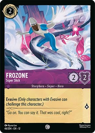 Frozone - Super Slick (46/204) - Wilds Unknown Cold Foil