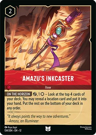 Amazu's Inkcaster (134/204) - Wilds Unknown