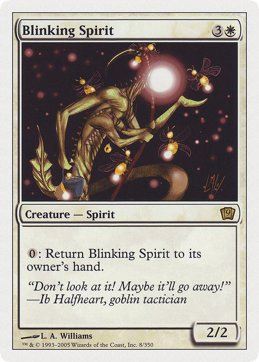 Blinking Spirit (9ED-08★) - 9th Edition