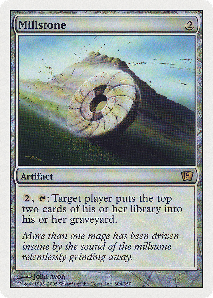 Millstone (9ED-304★) - 9th Edition Foil