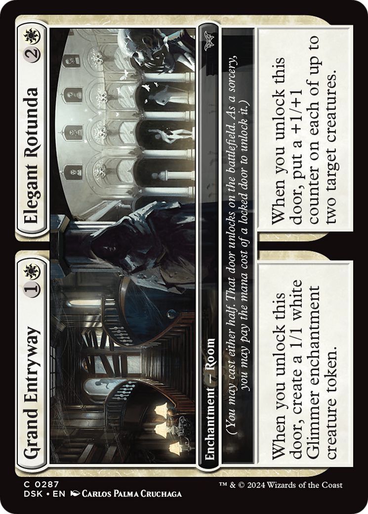 Grand Entryway // Elegant Rotunda (0287) (DSK-287) - Duskmourn: House of Horror Foil