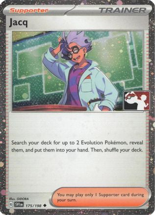 Jacq (Cosmos Holo) 175/198  - Holofoil Prize Pack Series Cards - Uncommon