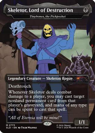 Skeletor, Lord of Destruction - Tinybones, the Pickpocket (SLD-2773) - Secret Lair Drop Series