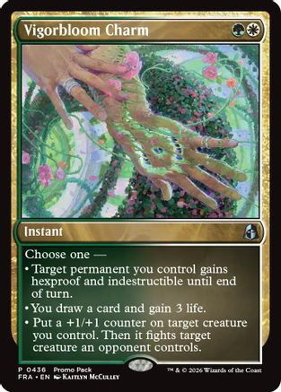 Vigorbloom Charm (PPFRA-436) - Promo Pack: Reality Fracture
