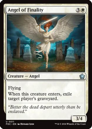 Angel of Finality (FDC-011) - Commander: Foundations