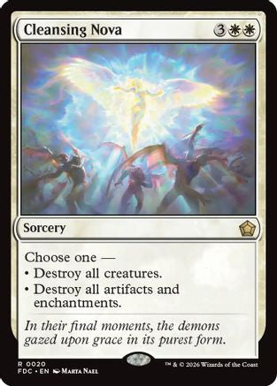 Cleansing Nova (FDC-020) - Commander: Foundations