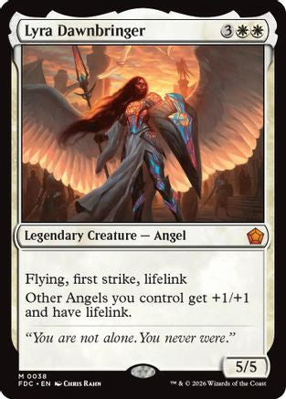 Lyra Dawnbringer (FDC-038) - Commander: Foundations