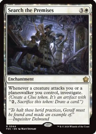Search the Premises (FDC-044) - Commander: Foundations