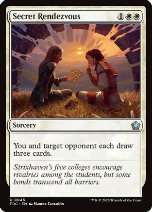 Secret Rendezvous (FDC-045) - Commander: Foundations