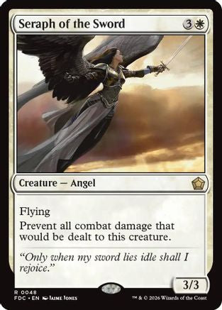 Seraph of the Sword (FDC-048) - Commander: Foundations