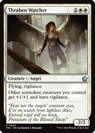 Thraben Watcher (FDC-054) - Commander: Foundations