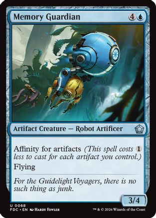 Memory Guardian (FDC-068) - Commander: Foundations