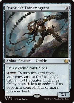 Razorlash Transmogrant (FDC-124) - Commander: Foundations