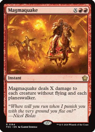 Magmaquake (FDC-164) - Commander: Foundations