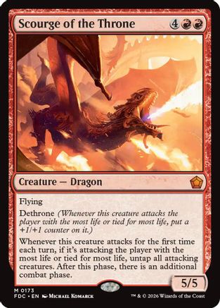 Scourge of the Throne (FDC-173) - Commander: Foundations
