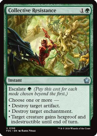 Collective Resistance (FDC-196) - Commander: Foundations