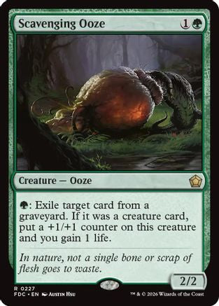 Scavenging Ooze (FDC-227) - Commander: Foundations