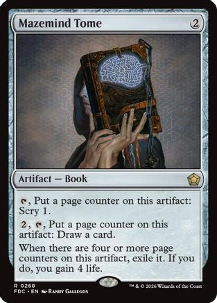 Mazemind Tome (FDC-268) - Commander: Foundations