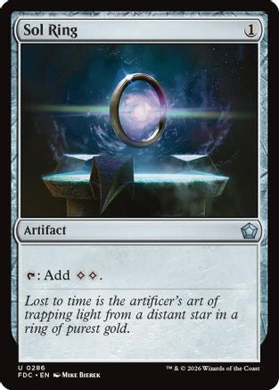 Sol Ring (0286) (FDC-286) - Commander: Foundations