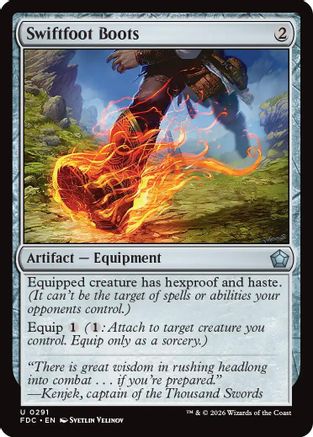 Swiftfoot Boots (FDC-291) - Commander: Foundations