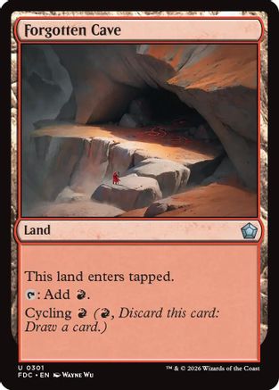 Forgotten Cave (FDC-301) - Commander: Foundations