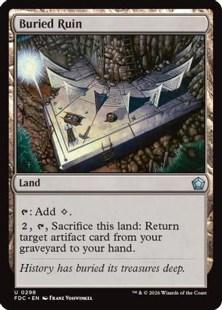 Buried Ruin (FDC-298) - Commander: Foundations
