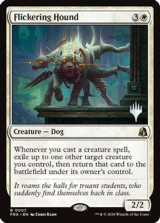 Flickering Hound (PPFRA-007) - Promo Pack: Reality Fracture Foil
