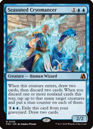 Seasoned Cryomancer (PPFRA-038) - Promo Pack: Reality Fracture Foil